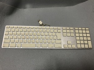 Apple Mac　有線　USB　keyboard キーボード　A1243 日本語配列