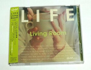 LIFE Living Room - cafe - gold presents ライフ リビング・ルーム *カフェ* CD Elie Semoun,Cocosuma,PAT C.,Melissa Mars,ARIRE