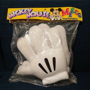 中古 未開封 ★ 東京ディズニーランド TDL MICKEY MOUSE Mitts ミッキーマウス 手袋 グローブ ヴィンテージ 当時物