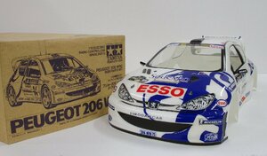 タミヤ RC 1/10 NO.856 プジョー206 WRC スペアボディセット【ジャンク】cht030521