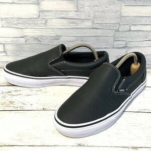 R5802bE VANS バンズ スリッポン ブラック レディース 24cm SLIP ON スニーカー シューズ ローカット ヴァンズ スケボー スケーター 黒