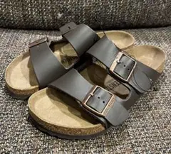 新品未使用/BIRKENSTOCK正規品/アリゾナ/38/24.5cm/本革