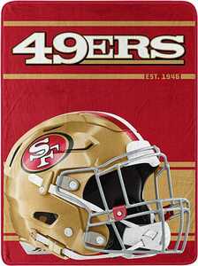 新品 NFL 49ERS フォーティーナイナーズ ブランケット