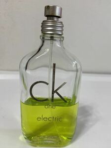 CALVIN KLEIN カルバン クライン CK ONE シーケー ワン エレクトリック EDT 100ml 定形外送料350円　オーデトワレ