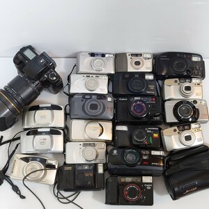 L3）１円〜　ジャンクカメラまとめ売り　大量セット　光学 OLYMPUS PENTAX Canon コンパクトカメラ フィルムカメラ　一眼レフ