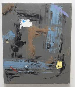Hiroshi Miyamoto abstract painting 2022F8-6 Ubiquitous