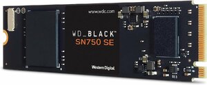 Western Digital ウエスタンデジタル 内蔵SSD 500GB WD Black SN750SE ゲーム向け PCIe Gen4 M.2-2280 NVMe WDS500G1B0E-EC