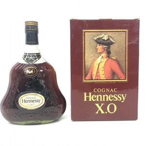 【中古】【未開栓】Hennessy　ヘネシー　XO　グリーンボトル 金キャップ　700ml　40%　[249008173475]