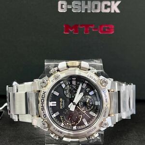 新品 カシオ 国内正規保証 タグ付 G-SHOCK MTG-B3000D-1A9JF MT-G ソーラー電波 Bluetooth サファイア 耐衝撃 20気圧防水 メタル 腕時計