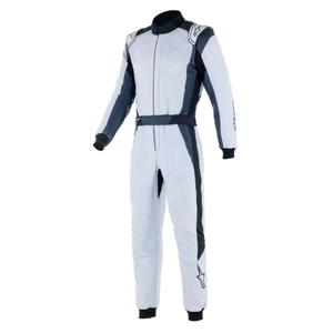 alpinestars アルパインスターズ レーシングスーツ GP PRO COMP V2 SUIT サイズ50 1904 SILVER BLUE ASPHALT BLACK [FIA8856-2018公認]