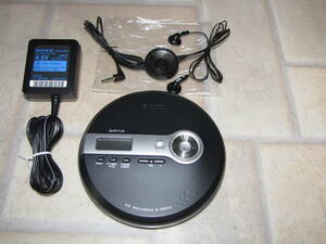 SONY CD WALKMAN MP3 CD-R/RW G-PROTECTION AC ADAPTOR付 2電源 D-NE241(B)