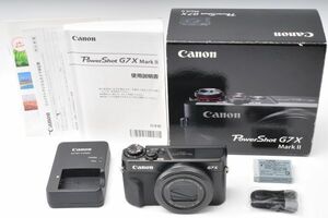 [極美品] Canon PowerShot G7 X Mark II