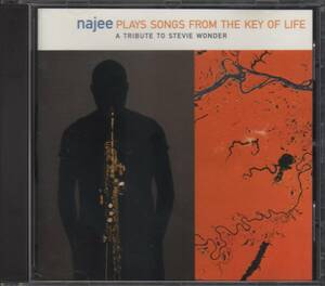 【CD】　　ナジー　Najee 　/ Plays Songs From The Key Of Life　(A Tribute To Stevie Wonder)　　　輸入盤