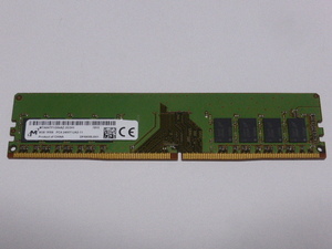メモリ デスクトップパソコン用 Micron DDR4-2400 PC4-19200 8GB 起動確認済みです