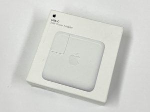 【動作保証】 Apple MQLN3AM/A 70W USB-C電源アダプタ 未使用 未開封 T8730641