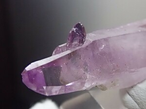 【両錐ダメージフリー】ベラクルスアメジスト　紫水晶　原石　標本
