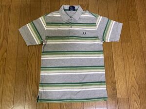 FRED PERRY ポロシャツ　サイズS グレー