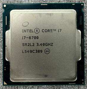 Core i7 6700 3.40GHz 4C/8T TDP65W LGA1151 【BIOS確認済】CPU Intel Skylake