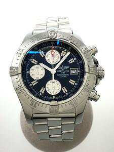 BREITLING◆A13380/アベンジャースカイランド/腕時計/アナログ/キズ、打痕有/ベルト金具緩み