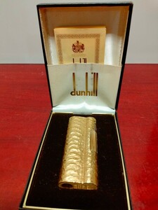 dunhill ガスライター ゴールドカラー