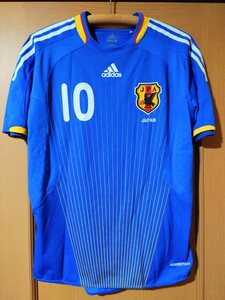 正規品　日本代表　08-09 オーセンティック　ユニフォーム　#10 中村俊輔　adidas