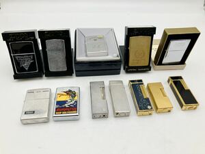 【送料無料】dunhill ダンヒル ZIPPO ジッポー Marumanブランドライター オイルライター ガスライター まとめ 12点 【未使用有】