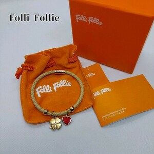 箱、お買い上げ証明書等付き　フォリフォリ　Folli Follie　ブレスレット