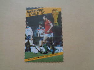 ツバル・ナヌマンガ島　1986年　ワールドカップ・メキシコ・1986年・ハンガリー　5c