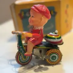 中国 ブリキのおもちゃ リンリン小僧