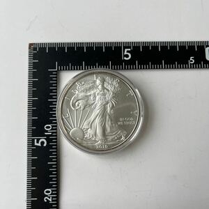 2010年 アメリカ イーグル ウォーキング リバティ 純銀 1オンス 銀貨 重量約31g 記念硬貨 銀貨 女神 リバティ アメリカンイーグル★7