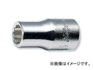 コーケン/Koken 1/4”（6.35mm） 12角ソケット 2405A-1/4