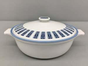 ノリタケ Noritake 23cmキャセロール プログレッション 両手鍋 チャイナ ジャパンパシフィック 未使用 2309LS354