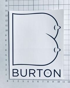 BURTON SNOWBOARDS HUMOR DESIGN RARE ステッカー バートン スノーボード 日本未入荷 レアステッカー