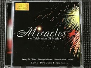 Miracles：A Celebration Of Music　 喜多郎/坂本龍一/SENS/Yanni/ケニーG/Gウィンストン/Dグルーシン/モリコーネ他　オムニバス