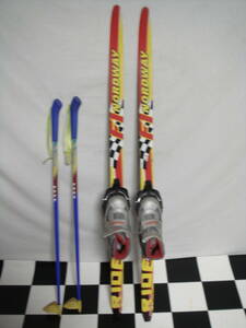 クロスカントリー スキー NORDWAY 120cm ブーツ 3PIN EU30 18cm セット クラシカル うろこ付