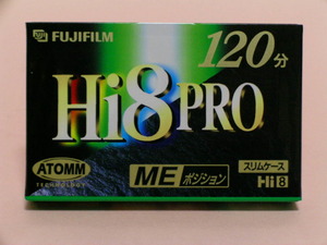 【送料無料・未使用品】FUJIFILM Ｈi8 PRO １２０分 ME ８ｍｍ ビデオ テープ