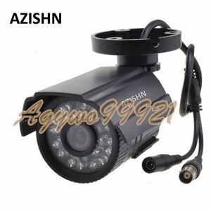 AZISHN CCTV カメラ 800TVL/1000TV IR Cut Filter 24 Hour Day/ナイトビジョン ビデオ アウトドア