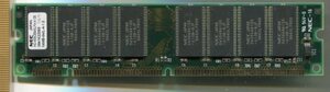 【NEC】64MB-168pin-PC100 SDRAM DIMM