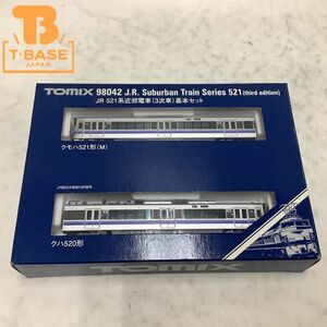 1円〜 動作確認済み TOMIX Nゲージ 98042 JR521系近郊電車(3次車)基本セット