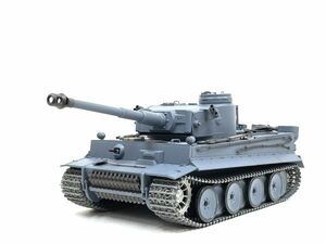 激レア 入手困難！【塗装済み完成品戦車ラジコン】Heng Long 2.4GHz Ver.7.0 1/16 タイガーI型 3818-1 Upgrade メタルキャタピラバージョン