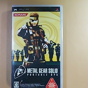 □PSP METAL GEAR SOLID～PORTABLE OPS