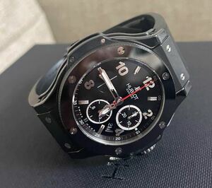 HUBLOT ウブロ ビッグバン ブラックマジック 301.CX.130.RX レザーベルト