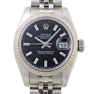 ［銀座店］ROLEX ロレックス デイトジャスト M番 2007～2008年製 179174 腕時計 レディース DH80640