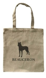 Dog Canvas tote bag/愛犬キャンバストートバッグ【Beauceron/ボースロン】イヌ/ペット/シンプル/モノクロ/ナチュラル-48