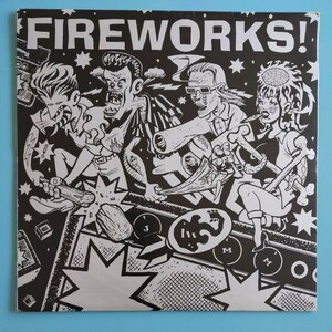 【US盤/試聴済LP】FIREWORKS『SET THE WORLD ON FIRE』ガレージ・ロック★CRYPT LP038
