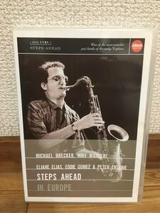 STEPS AHEAD IN EUROPE 中古DVD MICHEL BRECKER MIKE MAINIERI ELIANE ELIAS EDDIE GOMEZ & PETER ERSKINE - STEPS AHEAD - IN EUROPE