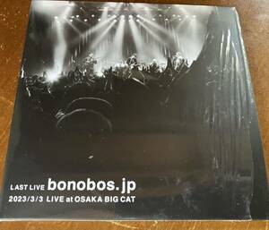 bonobos 「LAST LIVE bonobos.jp 2023/3/3 LIVE at OSAKA BIG CAT」