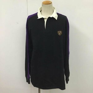 Polo by RALPH LAUREN XL ポロバイラルフローレン ポロシャツ 長袖 Polo Shirt 黒 / ブラック / X 紫 / パープル / 10081280