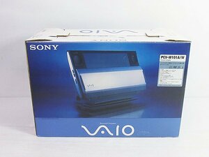 ∞【未使用/現状品】SONY ソニー 一体型パソコン VAIO PCV-W101A/W 15.3型ワイド バイオW WinXP Celeron TVチューナー搭載 □H8
