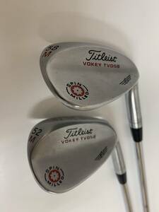 タイトリスト VOKEY TVD58 58M TVD52 52M 1062D3＆2 DynamicGold S200 Titleist